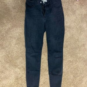 Barely worn Madewell black jeans